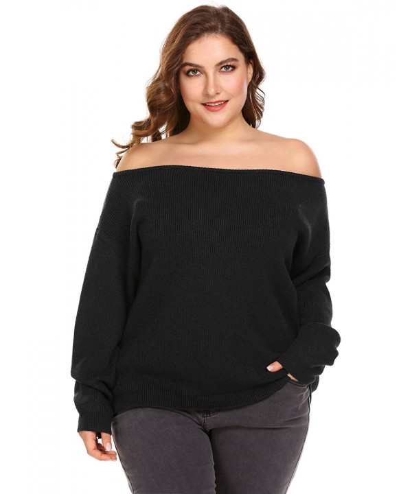 Blenko Womens Sweater Shoulder Pullover
