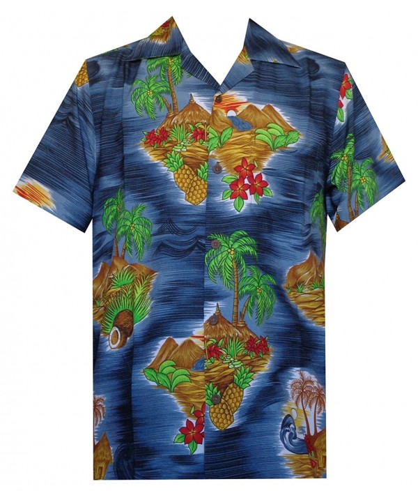 Alvish Hawaiian Shirt Scenic Flower