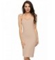 GBoon Sleeveless Spaghetti Stretchy Skincolor