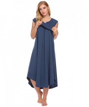 Langle Cotton Womens Nightgown Sleepwear