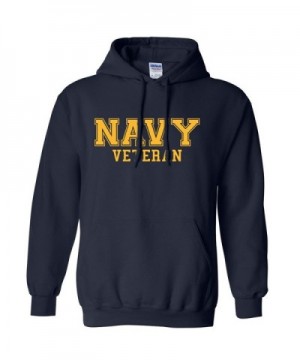 NAVY Veteran GOLD Hooded Sweatshirt