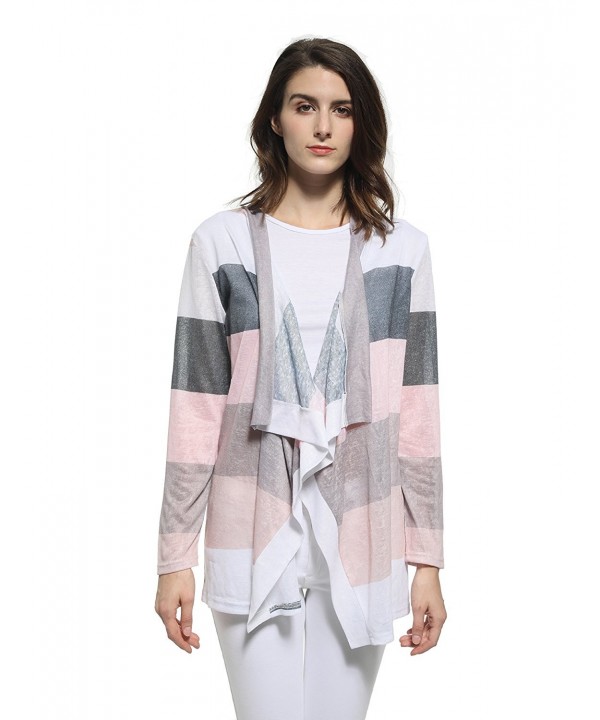 Blooming Jelly Colorblock Cardigan Sweater