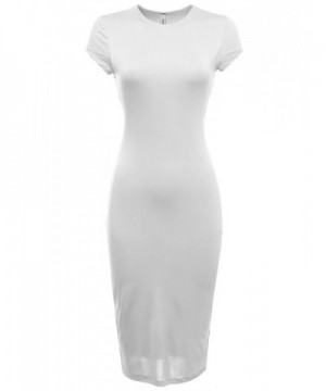 Awesome21 Sleeve Double Bodycon Offwhite