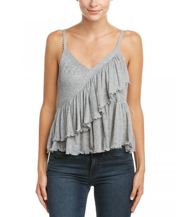 Free People Womens Tiered Asymmetrical