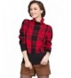 Camii Mia Checkered Pullover Sweater