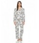 Karen Neuburger Womens Pajamas Floral