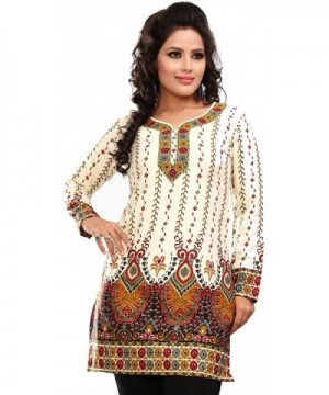 Womens Indian Printed Blouse Clothes