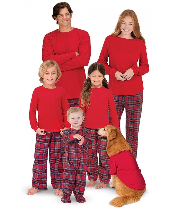 PajamaGram Flannel Matching Family Christmas