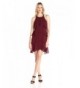S L Fashions Womens Trimmed Oxblood