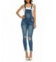 TwiinSisters Distressed Stretch Overalls rjho915