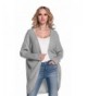 Glamour Empire Buttonless Cardigan Textured