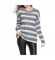 Tulucky Pullover Striped Sweater graywhite