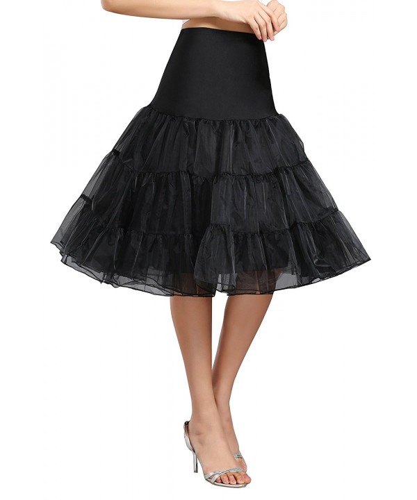 Kumeng Vintage Rockabilly Petticoat Underskirt