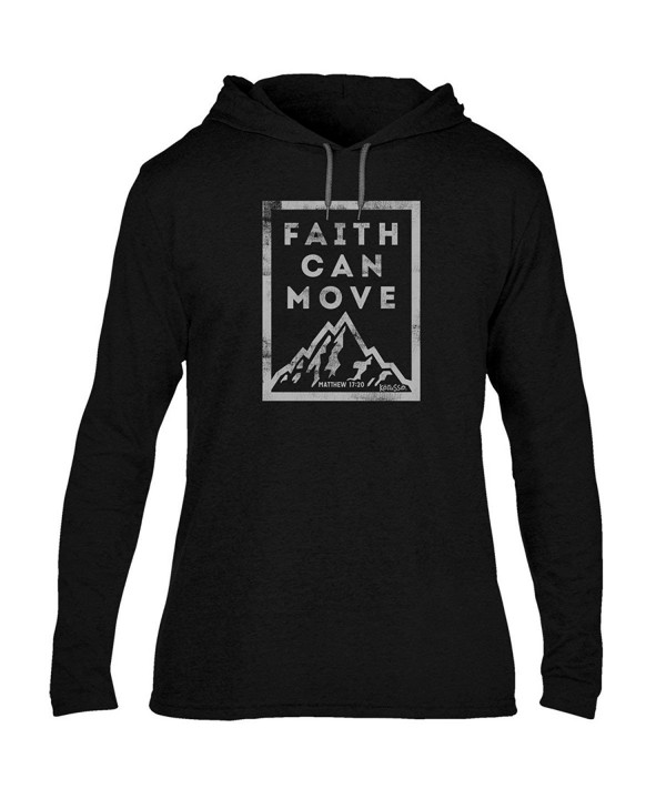 Faith Can Move Adult Hooded