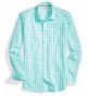 Goodthreads Slim Fit Long Sleeve Large Scale Gingham
