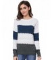 Allegra Womens Shoulder Stitch Sweater