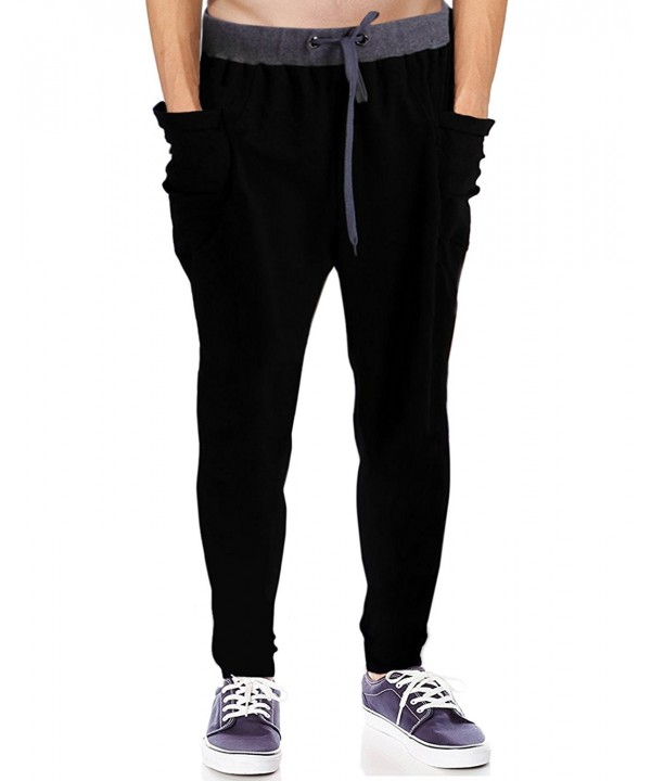 HDE Crotch Active Running Sweatpants
