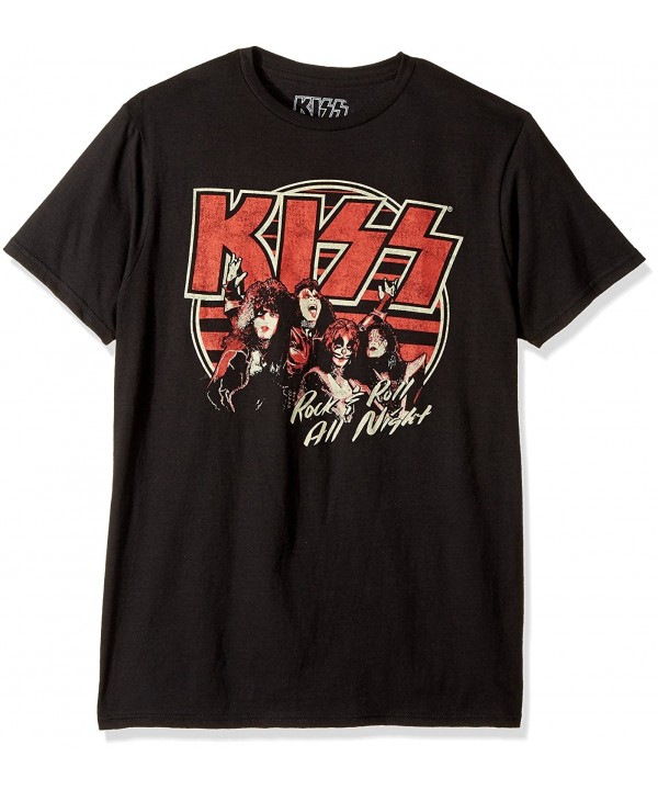 Kiss Short Sleeve Graphic T Shirt Black