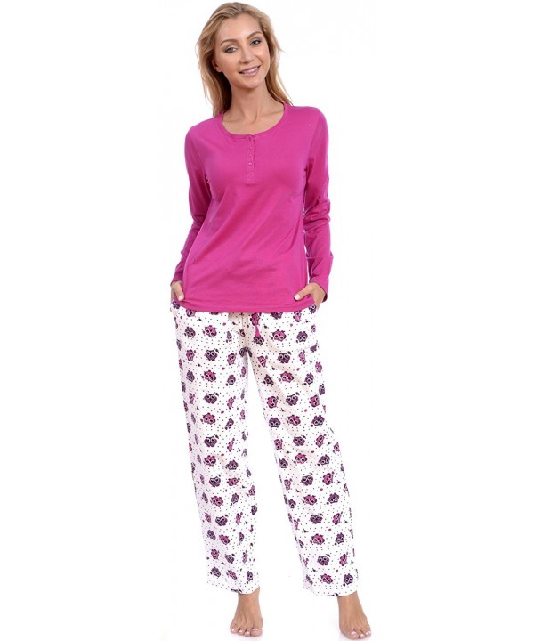 Patricia Womens Pajama Cotton Loungewear