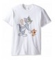 Tom Jerry Mens T Shirt White
