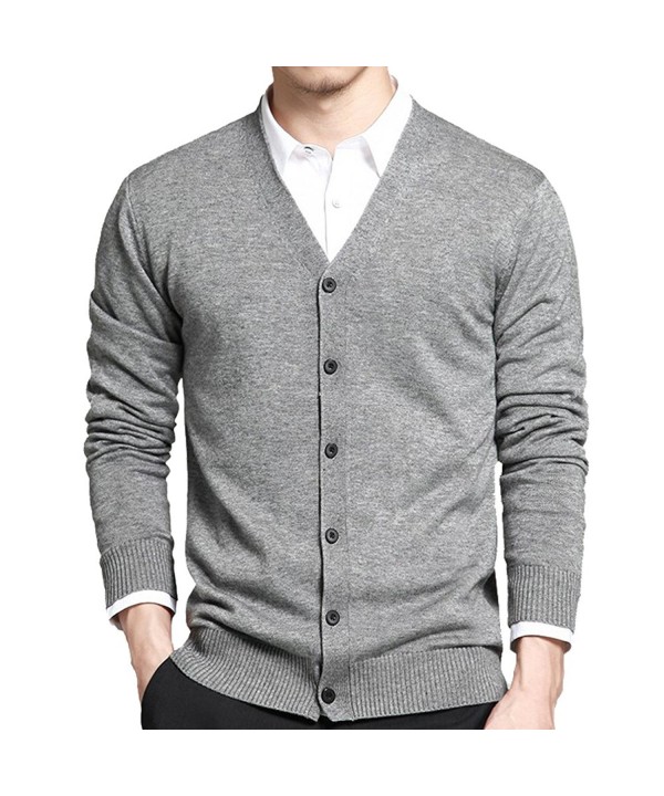 Basic Sleeve Button Knitted Cardigan