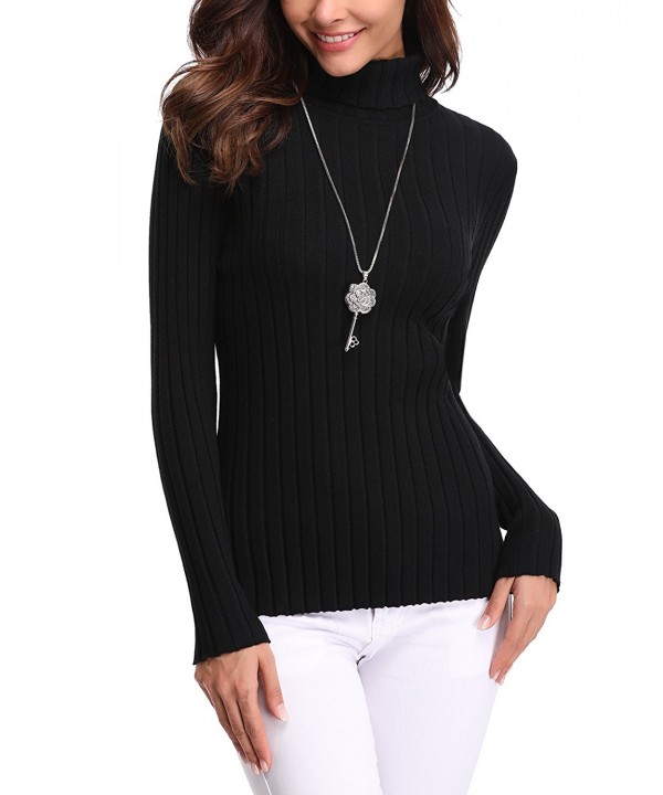 Abollria Lightweight Turtleneck Sweater Pullover