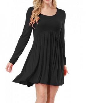 Allegrace Sleeve Ruched Pleated Dresses
