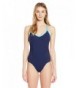 Anne Cole Locker Perforated Swimsuit