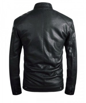 Cheap Designer Men's Faux Leather Jackets