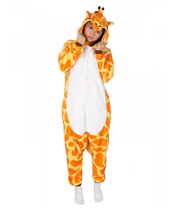 Giraffe Pajamas Sleepwear Kigurumi Halloween