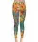 CowCow Turquoise Squirrel Pattern Leggings