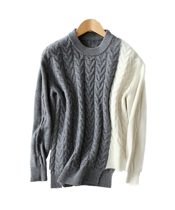VenuStar Sweater Pullover Irregular Stylish