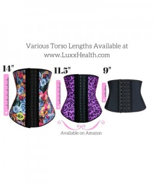 Luxx Waist Trainer Size Chart