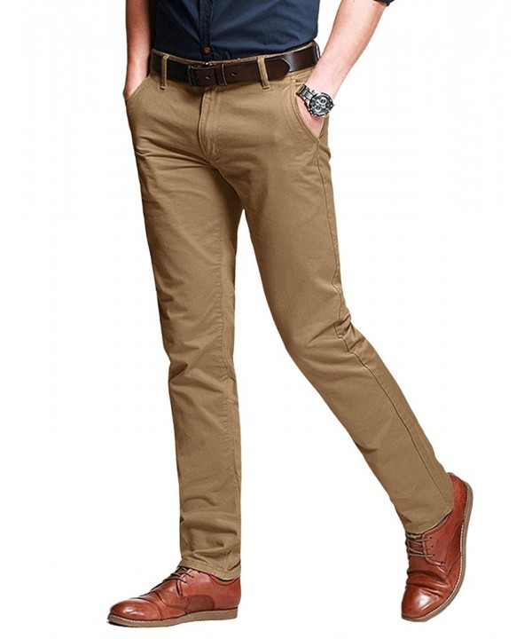 Match Tapered Stretchy Casual Pants