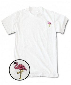Riot Society Flamingo Embroidered T Shirt