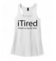 Comical Shirt Ladies iTired Technology