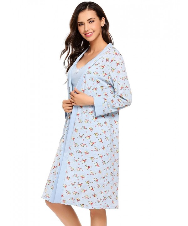 etuoji Nightgown Pajamas Sleepwear Nightwear