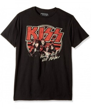 Kiss Short Sleeve Graphic T Shirt Black