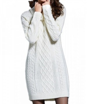 long white sweater dress