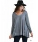 Umgee Womens Mineral Washed Sleeves