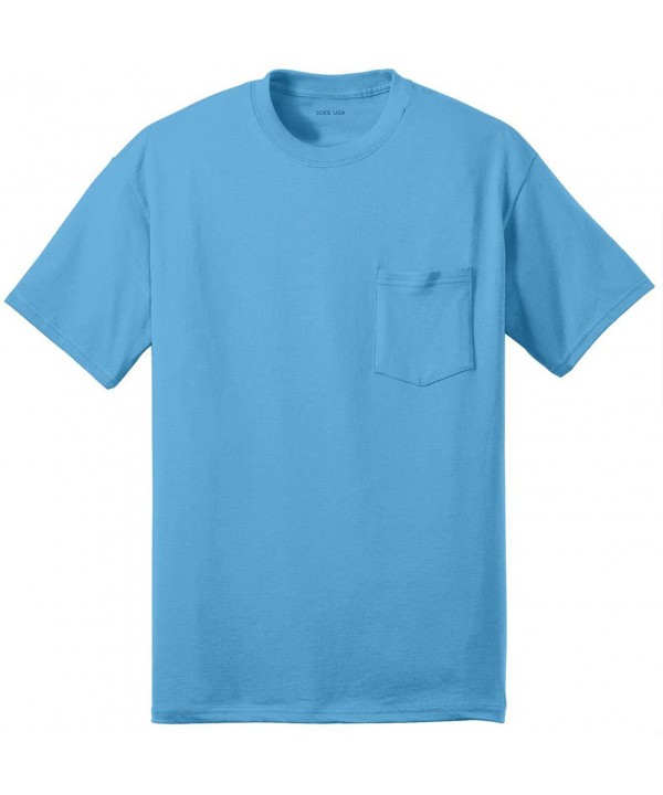 Joes USA Pocket Tees T Shirt 3XL Ath Maroon