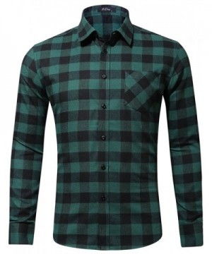 XI PENG Flannel Thermal Checkered