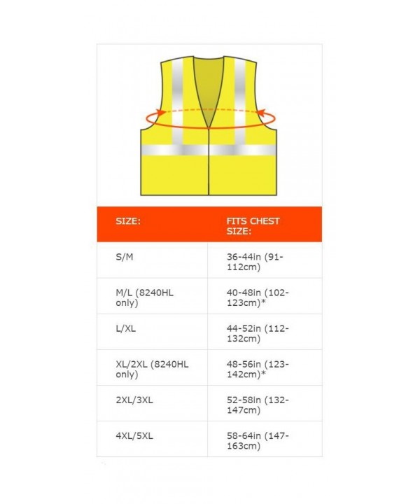 GloWear 8250ZHG Class-2 Hi-Gloss Surveyors Safety Vest- Lime- 2XL/3XL ...
