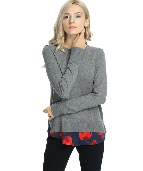 SATINATO Pullover Sweater Sleeve Pattern