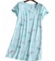 Amoy madrola Nightgown XTSY109 Blue Butterfly L
