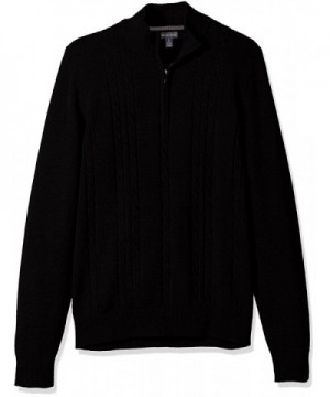 Van Heusen Cable Sweater Black
