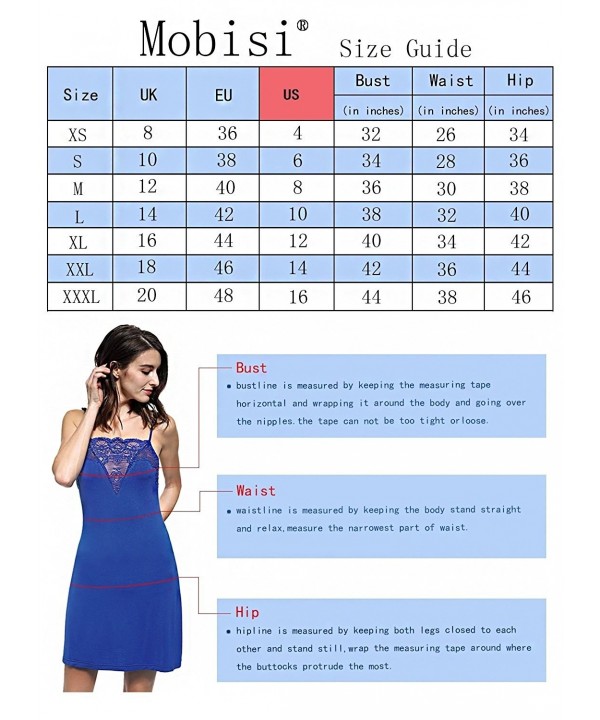 Womens Blue Sleeveless Chemise Nightgown Pleated Short Gown Sleepwear ...