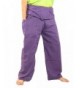 Fisherman Pants Cotton X Long Purple
