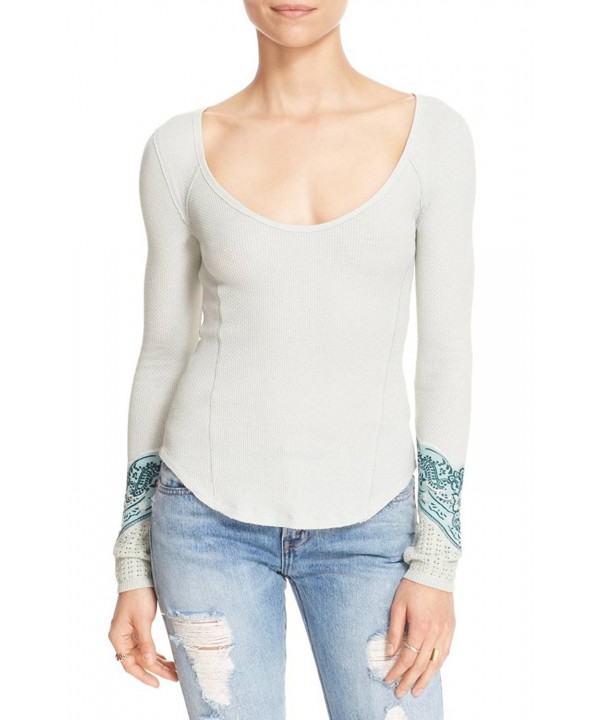 Free People Textured Boatneck Pullover