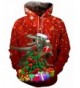 Hgvoetty Hoodies Tops Drawstring Christmas Sweatshirt
